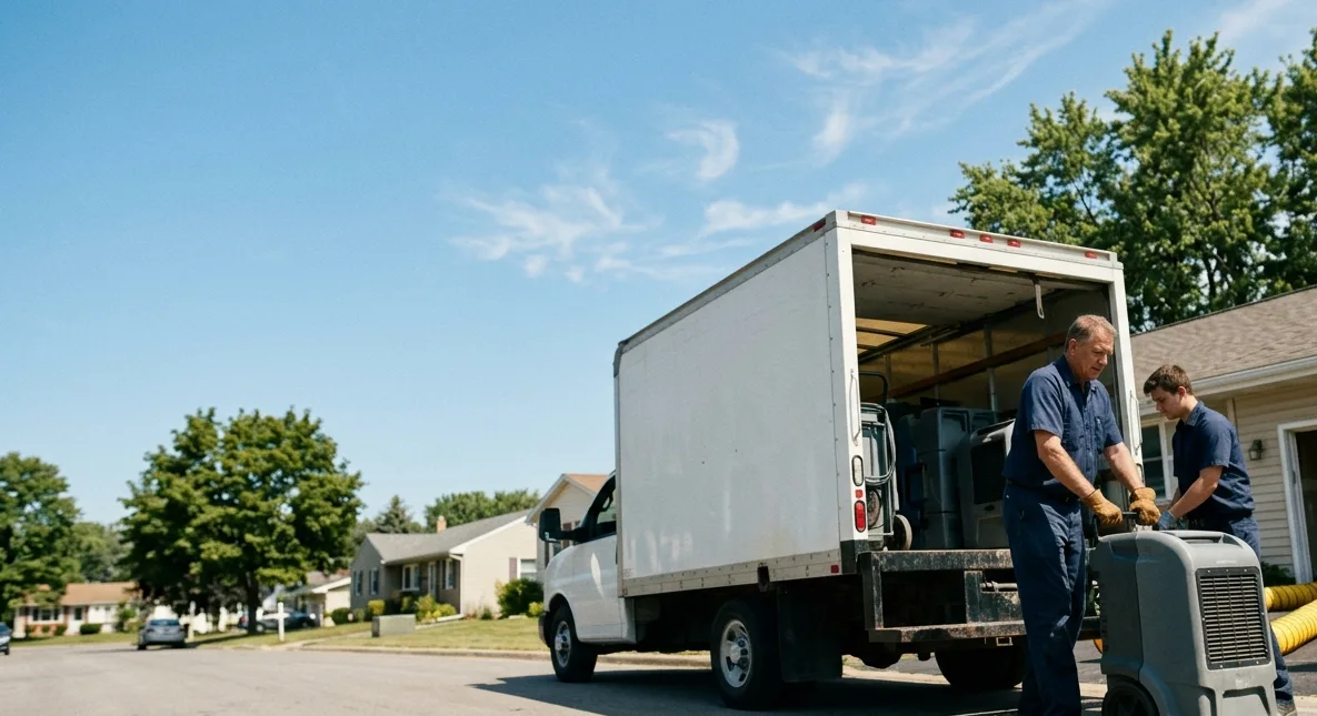 Water Damage Cleanup in Dillonvale, OH near me